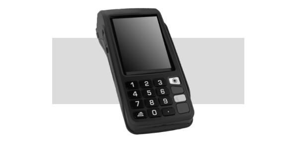 TPE portable dans le point de vente