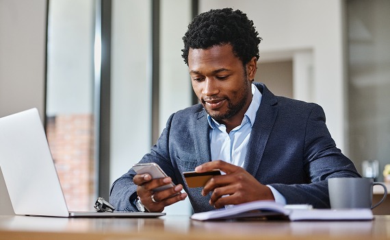 TPE portable dans le point de vente